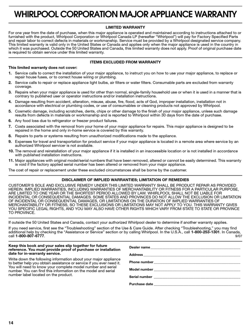 Jenn-Air UXT3030AYB Use and maintenance manual
