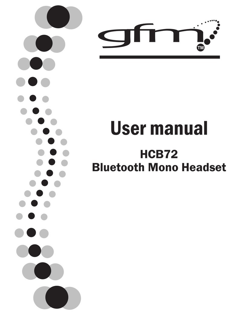 gfm HCB72 user manual