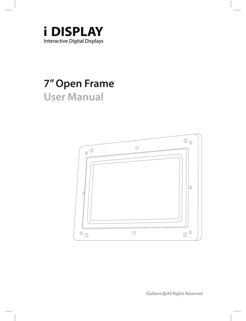 Outform i Display User manual