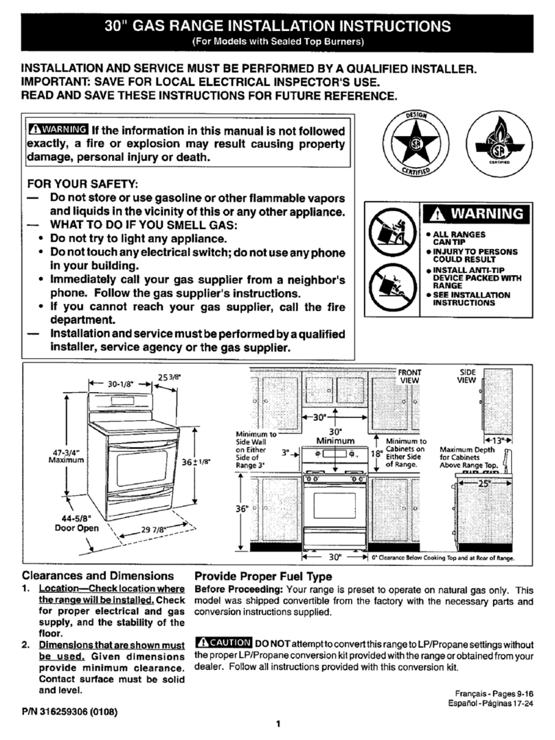 Kenmore 79079019100 User manual
