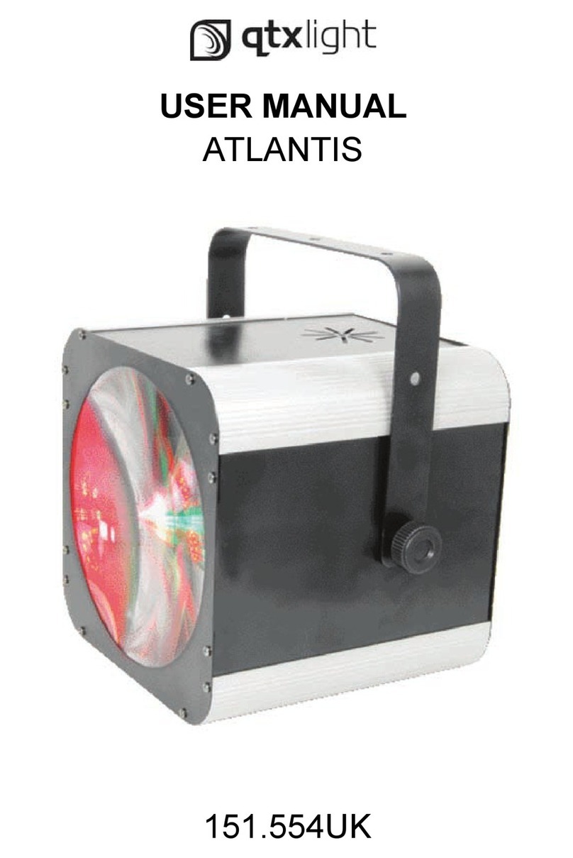 QTX Light Atlantis User manual