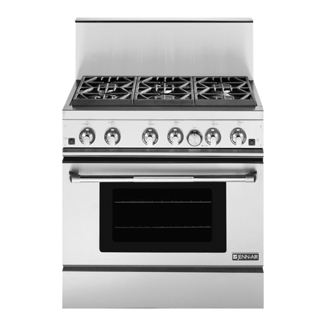 Jenn-Air PRO-STYLE PRG3010 User manual