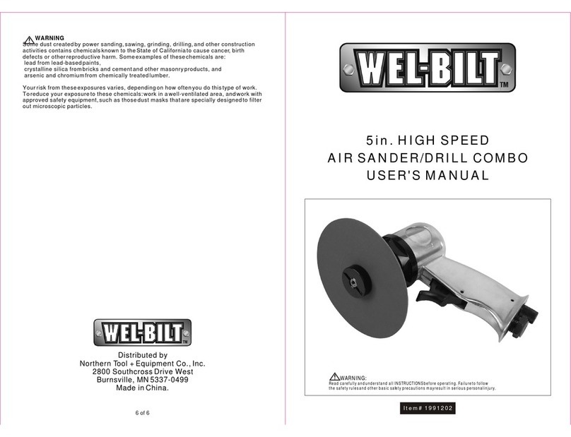 Welbilt 5in. HIGH SPEED user manual