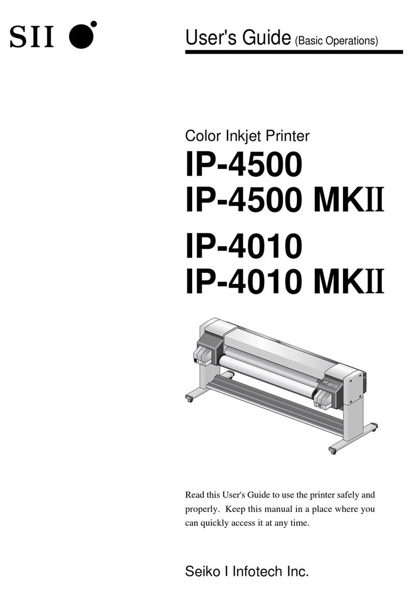 Seiko IP-4500 MKII User manual