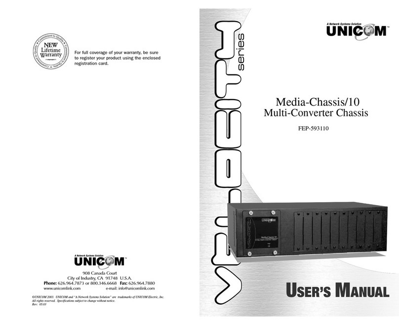 Uni-Com VELOCITY FEP-593110 User manual