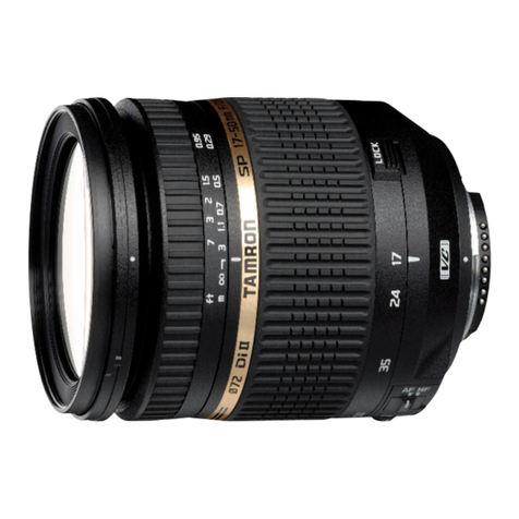 Tamron B005 owner's manual