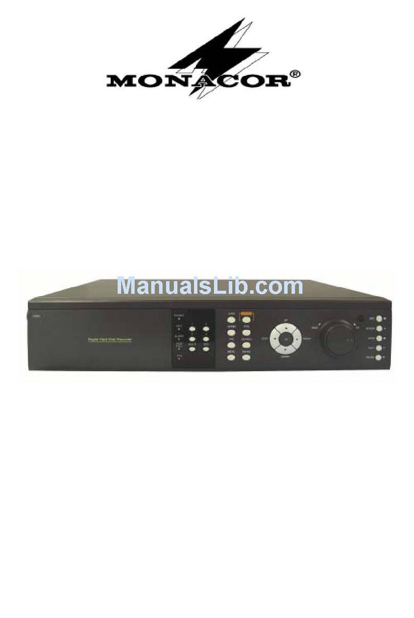 Monacor DMR - 450 user manual