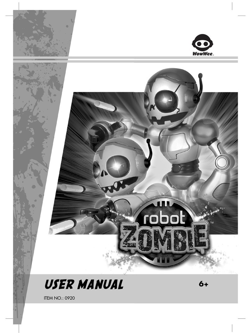 WowWee RobotZombie User manual WowWee RobotZombie User manual