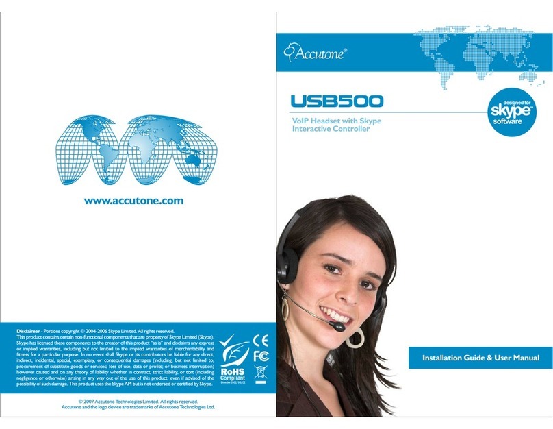 Accutone USB500 Troubleshooting guide