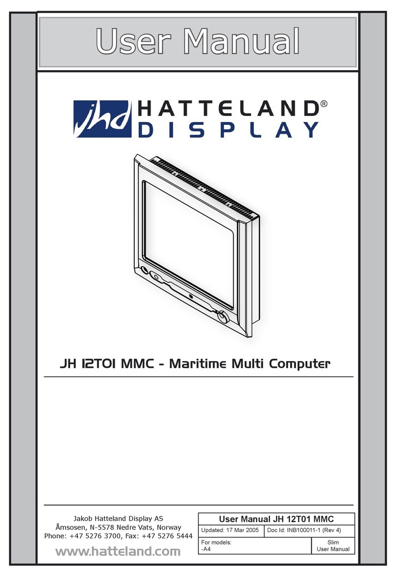 Hatteland JH I2TOI MMC User manual Hatteland JH I2TOI MMC User manual