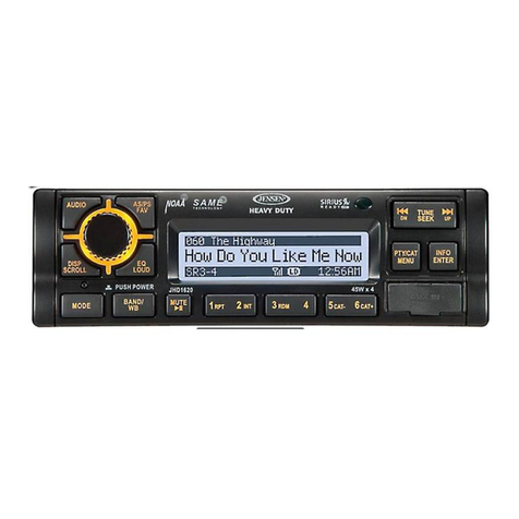 Jensen Heavy Duty JHD1620 User manual