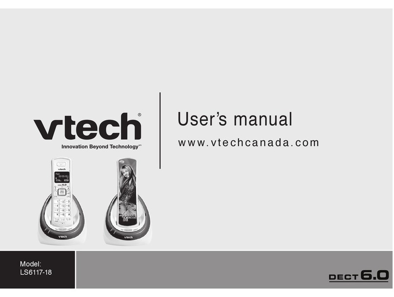 V-tech LS6117-18 User manual