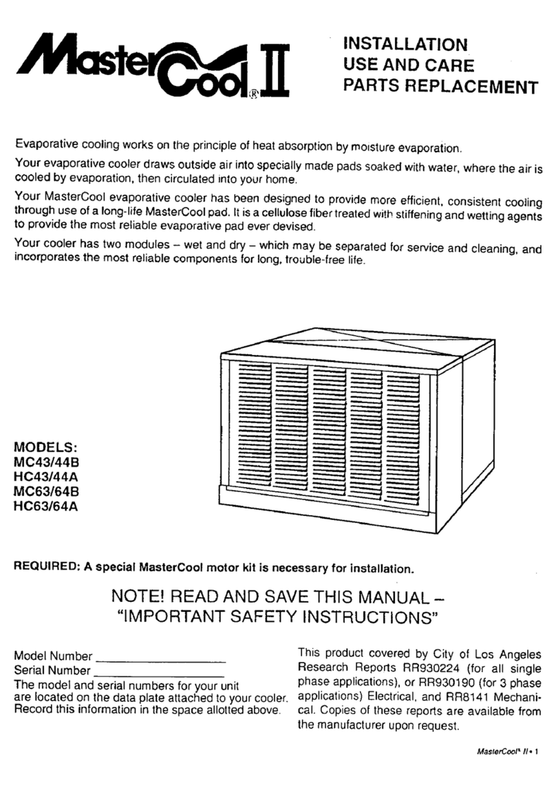 AdobeAir MC43 Instruction and safety manual AdobeAir MC43 Instruction and safety manual