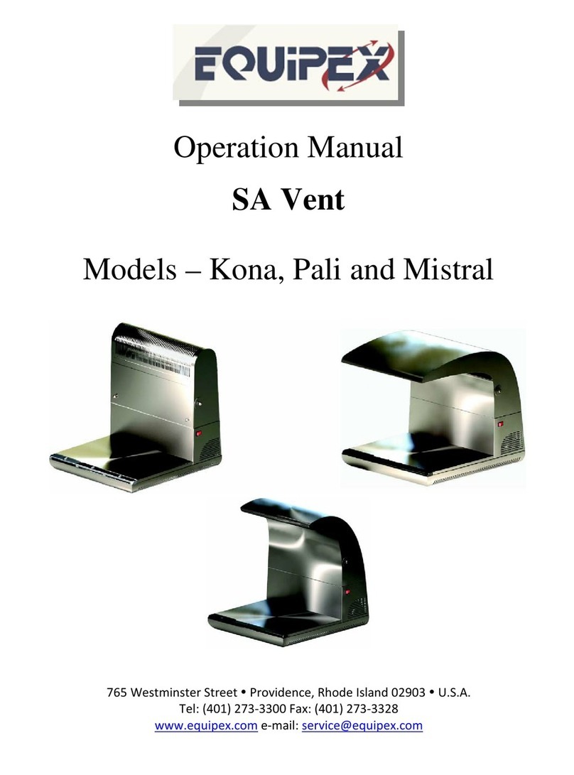 Equipex Kona Operation manual