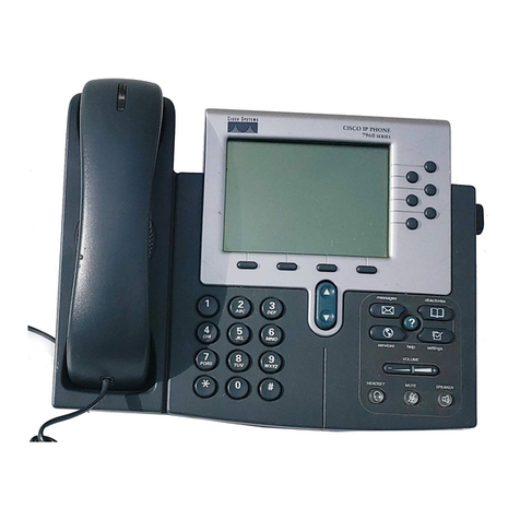 Cisco Cisco 7960 User manual