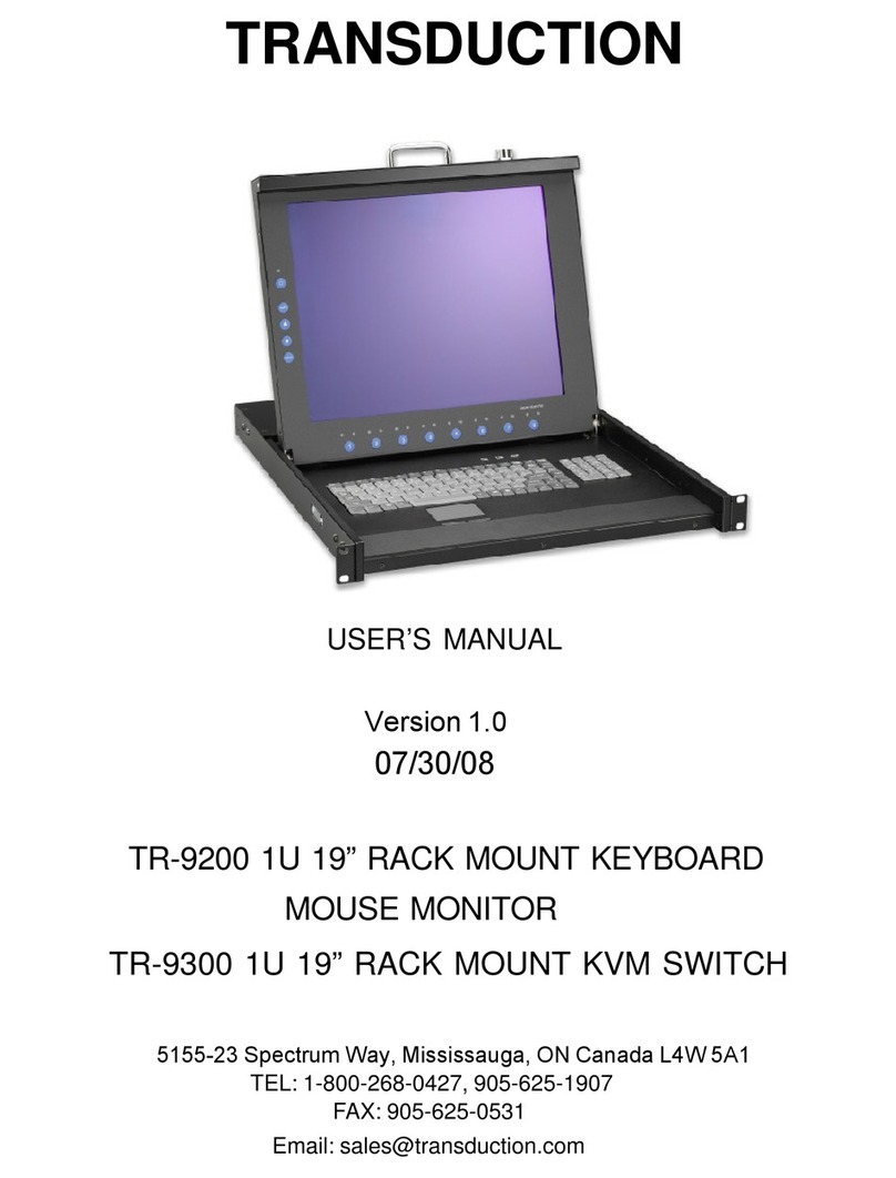 Transduction TR-9200 user manual