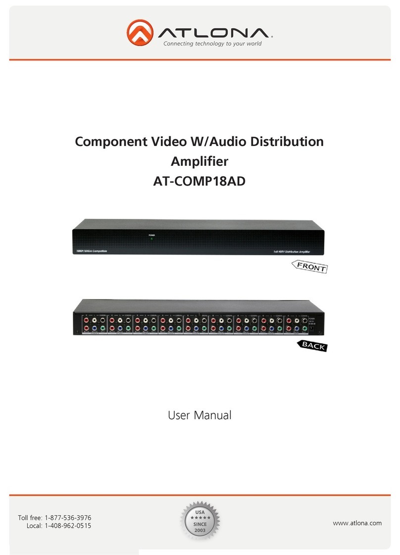 Atlona AT-COMP18AD user manual