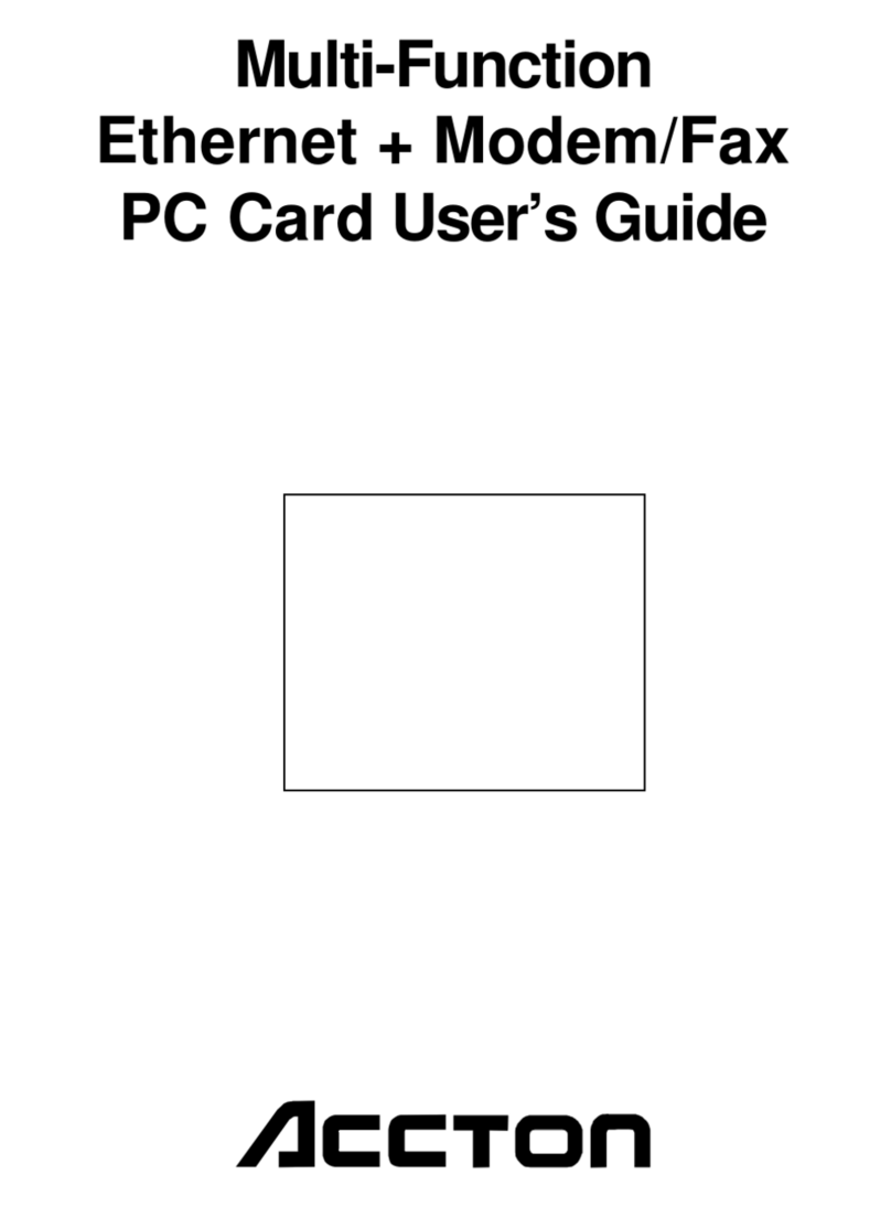 Accton Technology EN2218-1 User manual