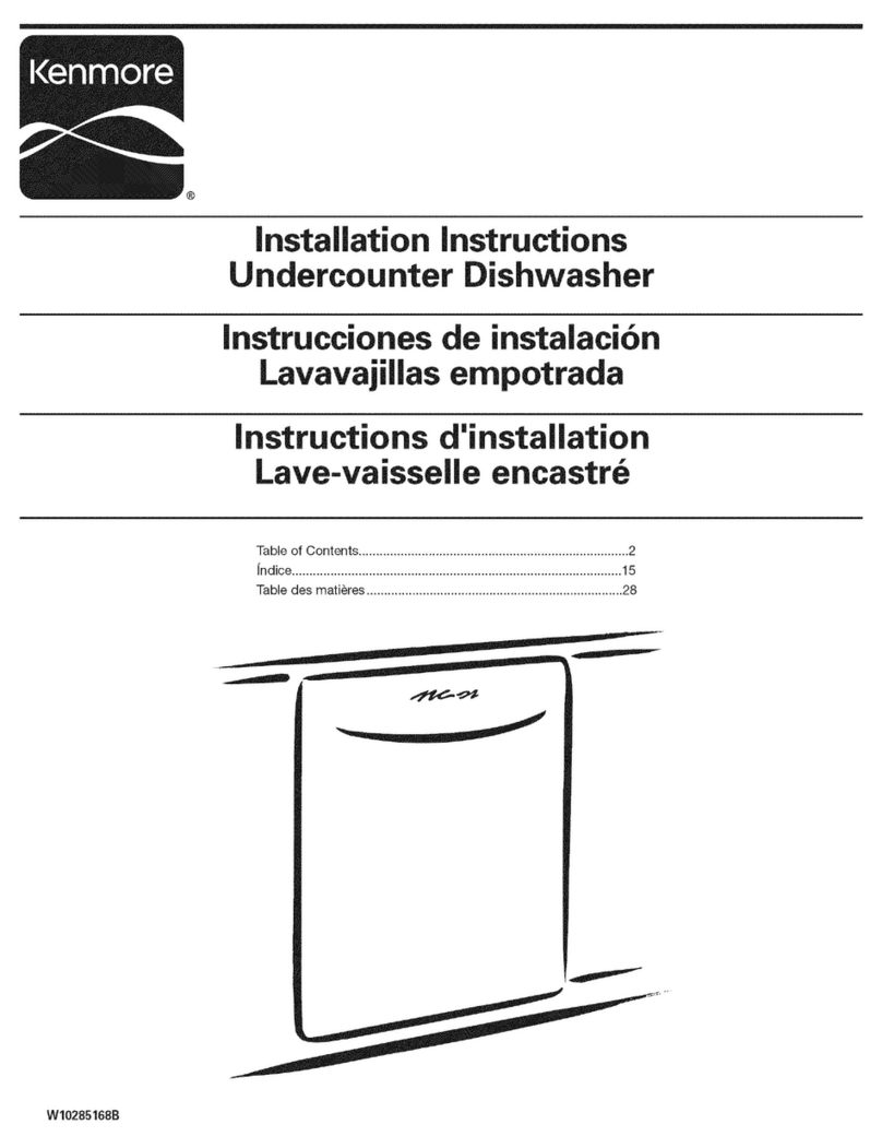 Kenmore 66514219K901 installation instructions