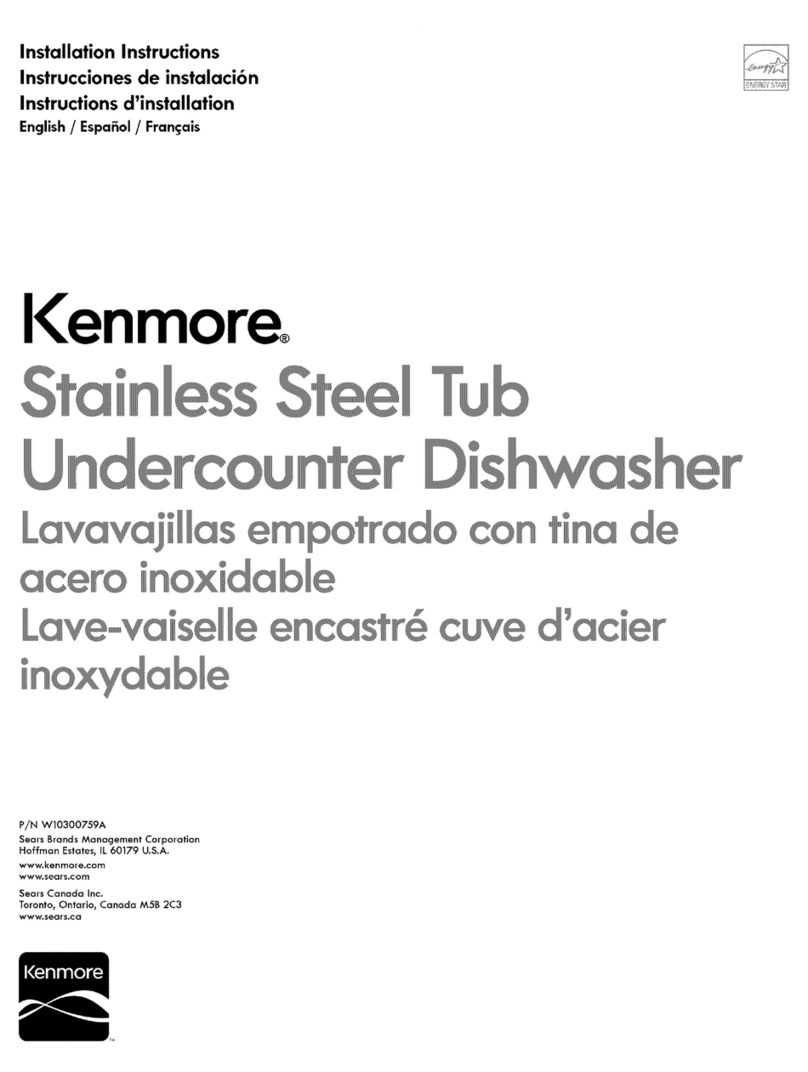Kenmore 66515692K210 installation instructions