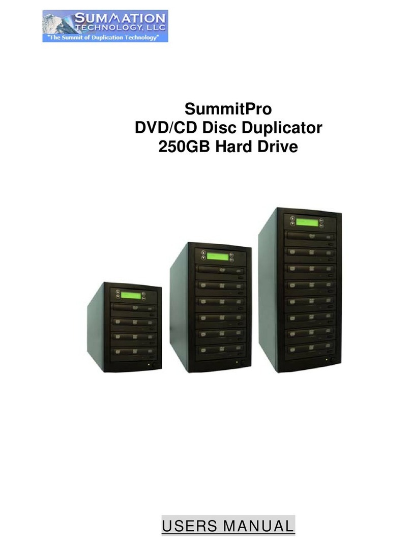Summation Technology SummitPro User manual