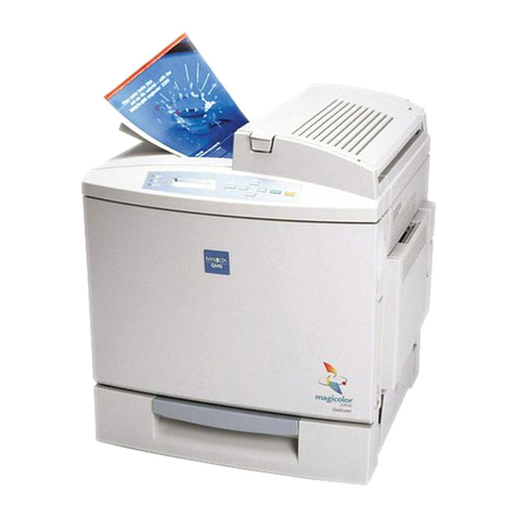 MINOLTA-QMS Magicolor 2200 DeskLaser User manual