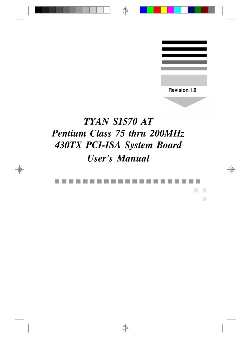 TYAN S1570 AT User manual