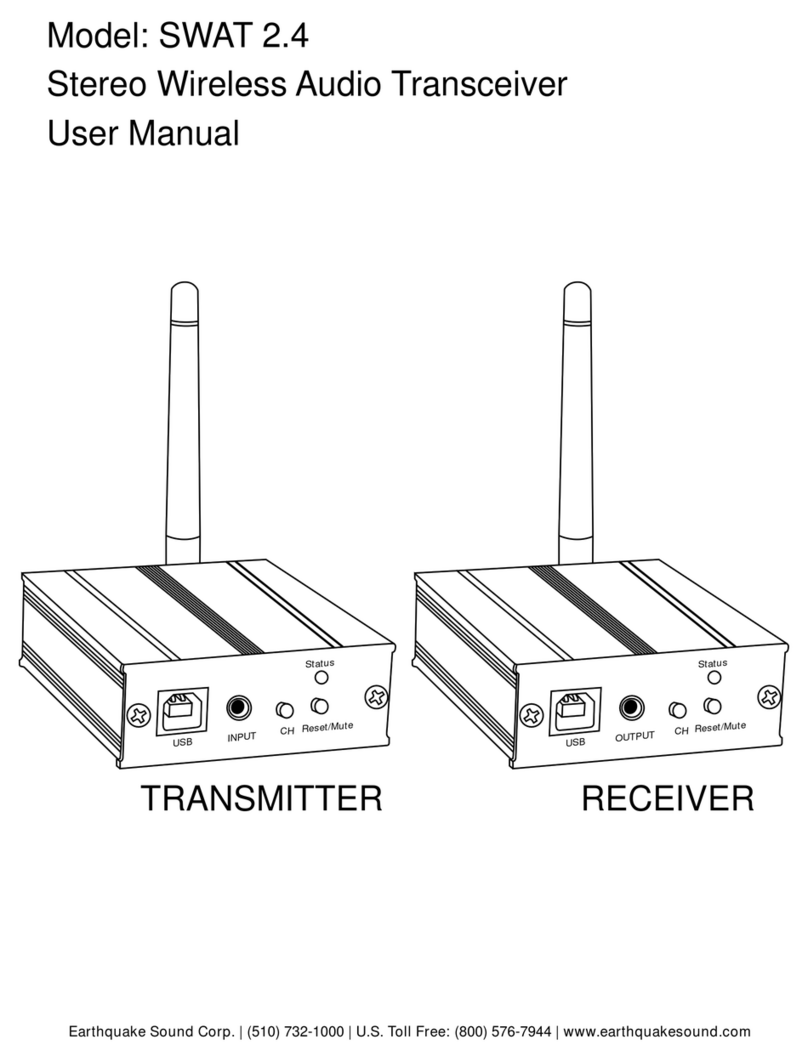 EarthQuake SWAT 2.4 User manual