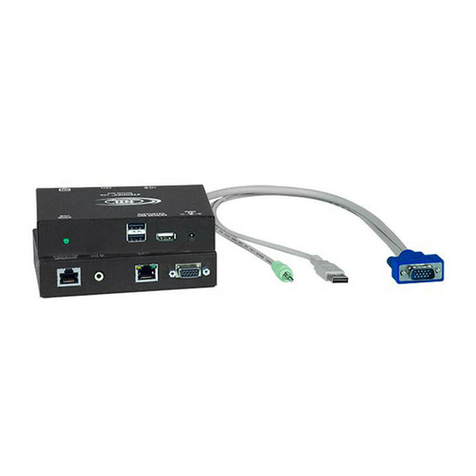 NTI XTENDEX ST-C5USBV-1000S Installation and operation manual