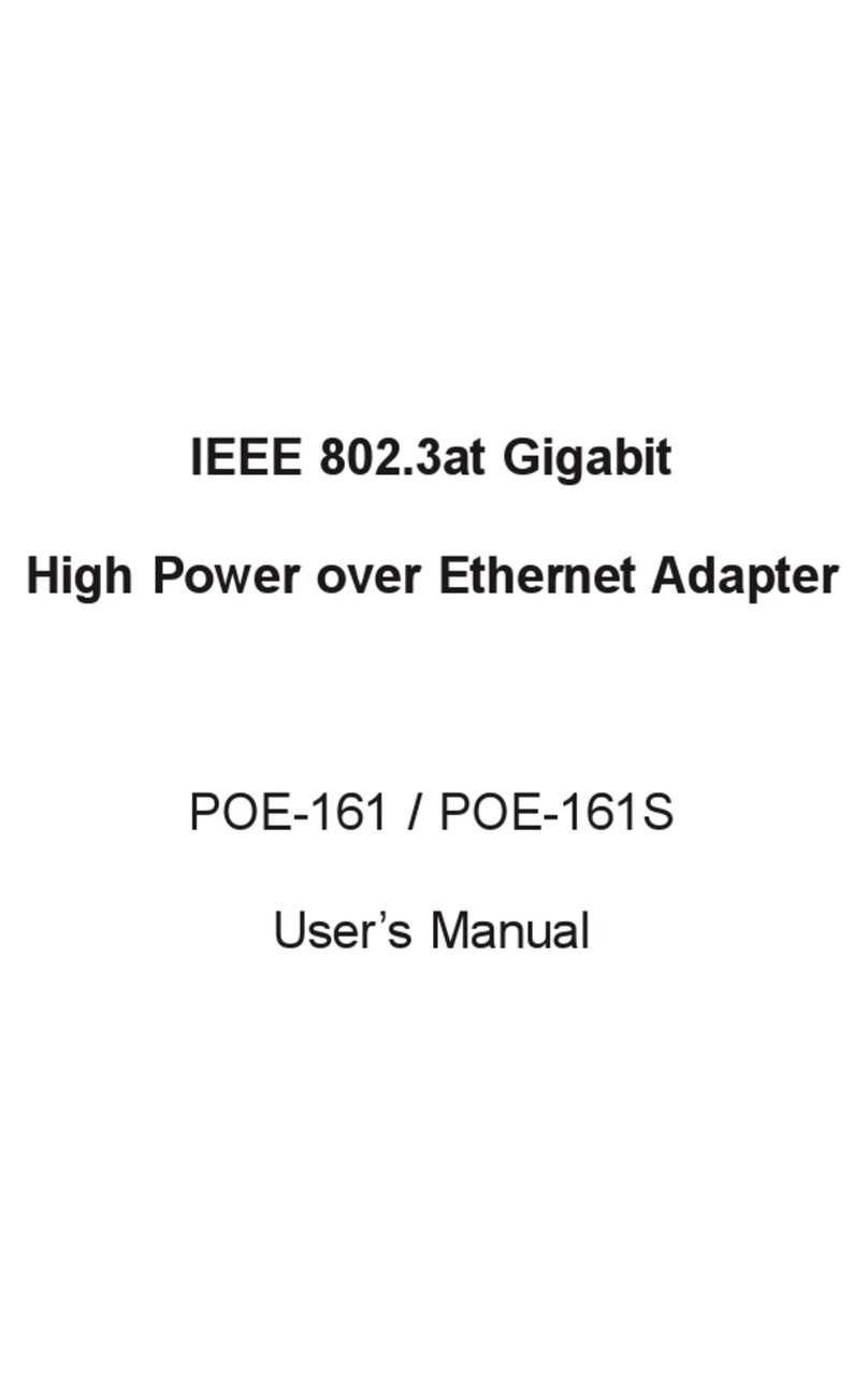 Planet POE-161 user manual