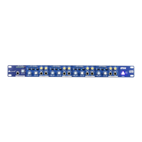 Alto HPA4 user manual