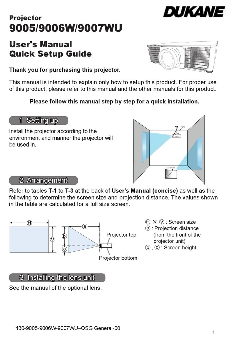 Dukane 9005 User manual