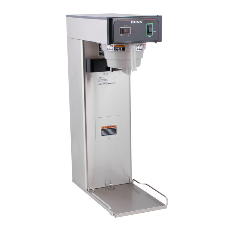 Bunn TB3 Installation instructions