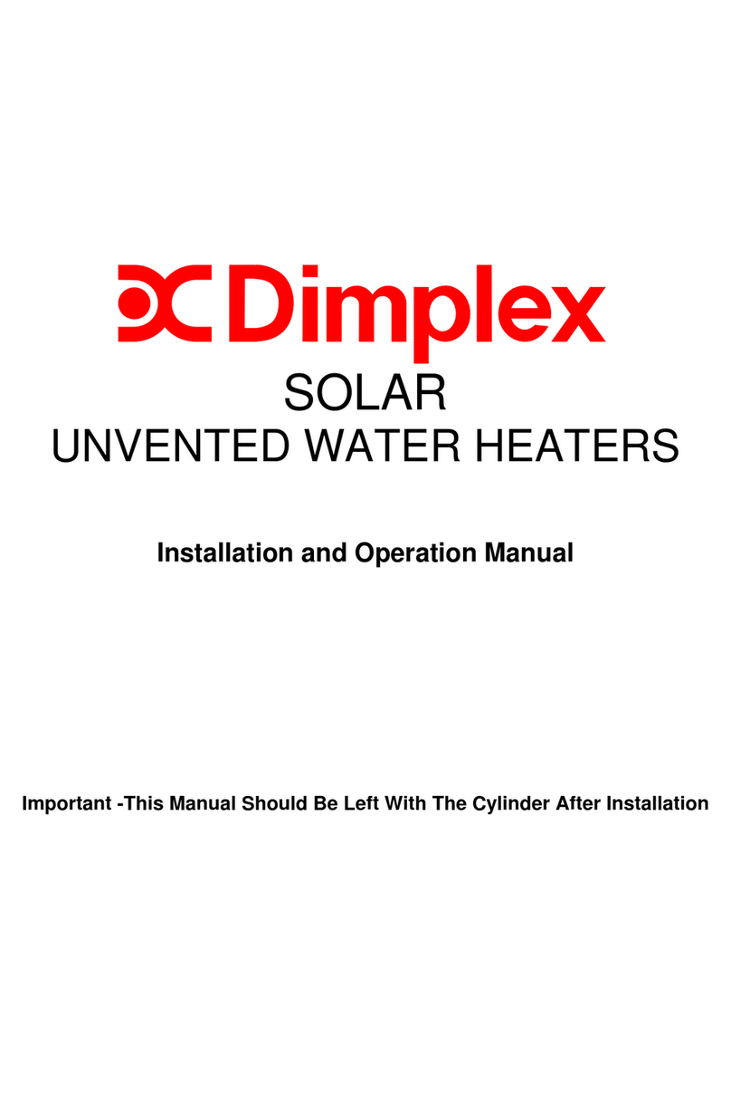Dimplex SCx175sd Installation and operation manual