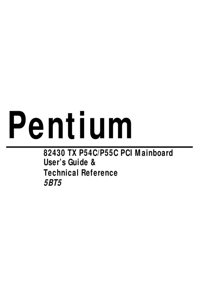 SOYO 82430 TX P54C Use and care manual