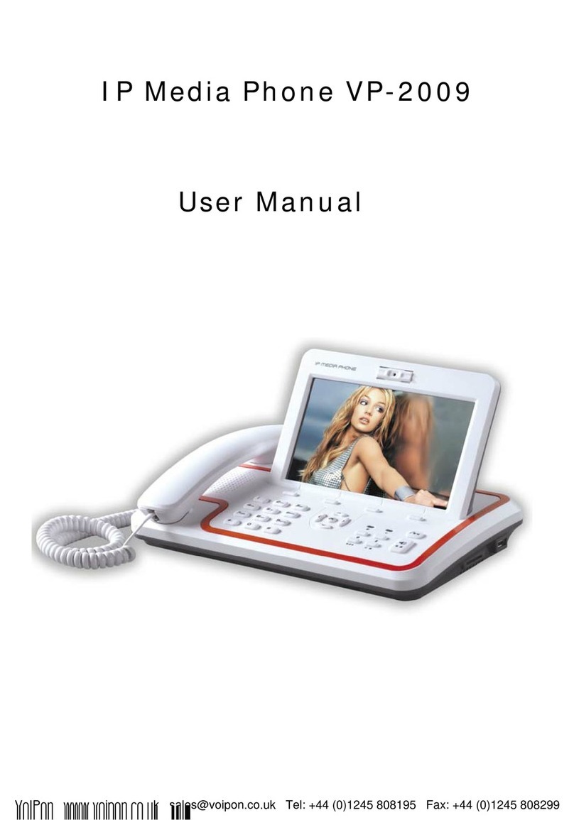 VoIPon VP-2009 user manual