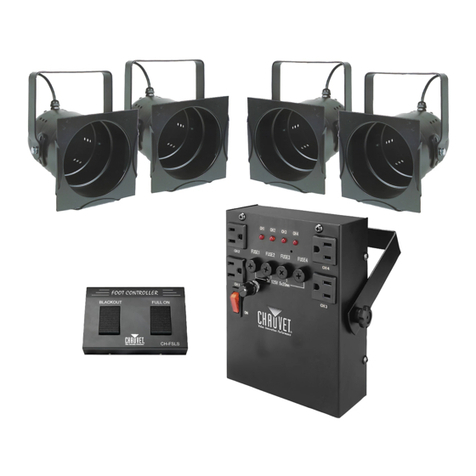 Chauvet PAR-38 SYSTEM user guide