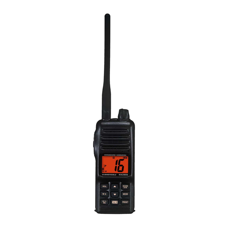 Standard Horizon HX280E User manual