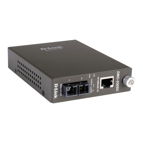 D-Link 100BASE-FX User manual D-Link 100BASE-FX User manual