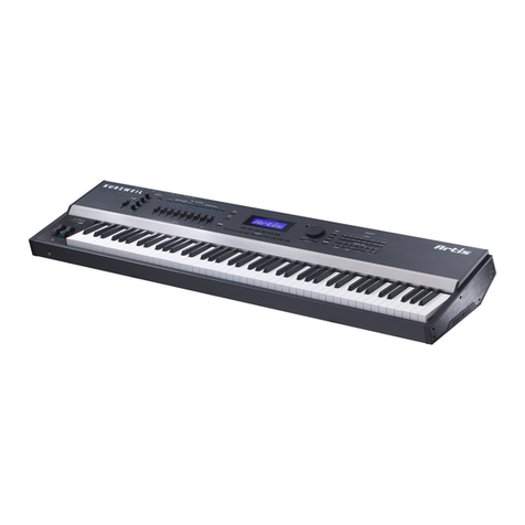 Kurzweil Artis User manual