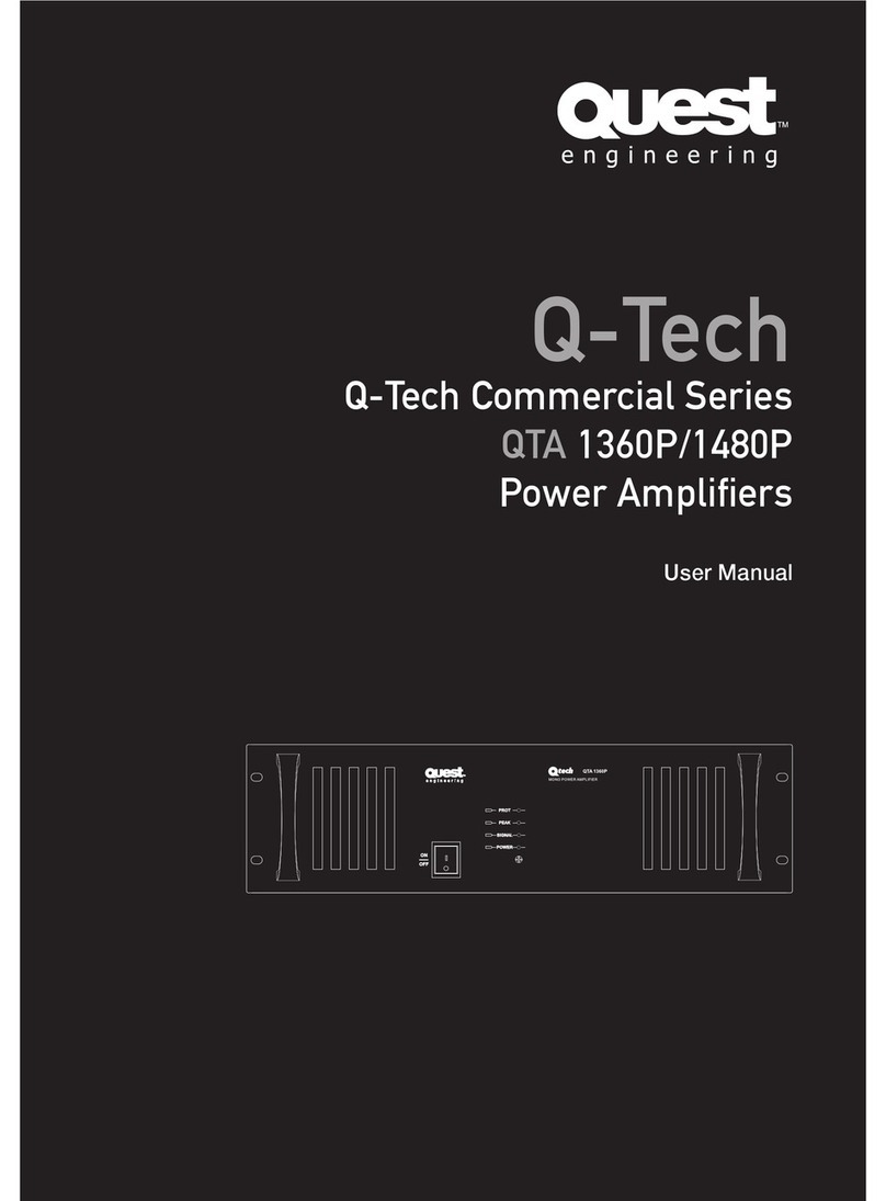 Quest Engineering QTA 1480P User manual