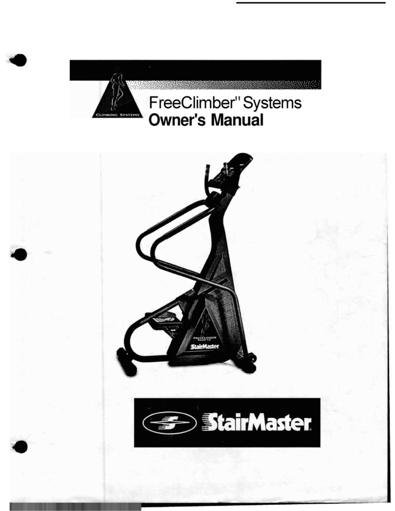 Stairmaster FreeClimber User manual