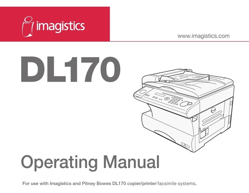 imagistics DL170 operating manual