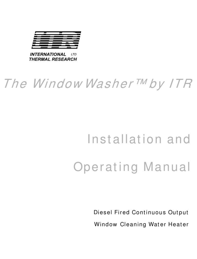 ITR WindowWasher Installation and operating manual