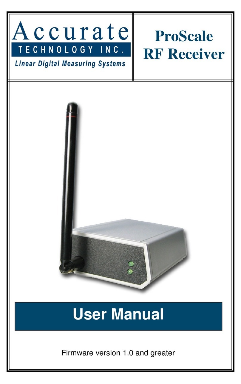 Accurate Technology ProScale User manual