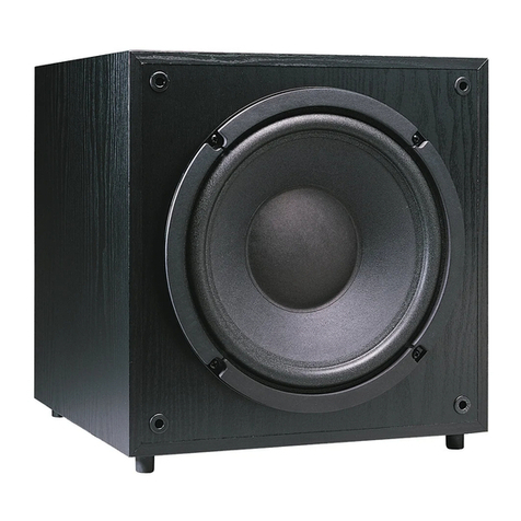 Monitor Audio ASW100 User manual