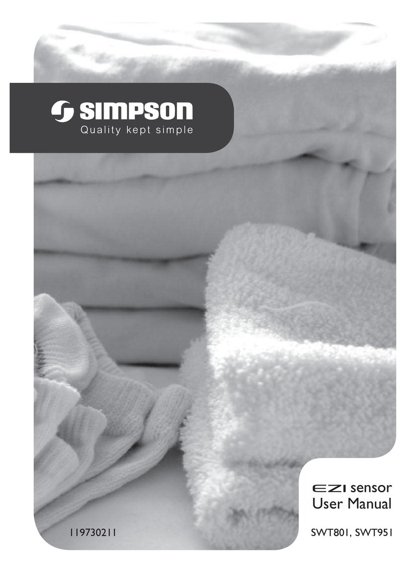 Simpson EZI Sensor SWT801 User manual Simpson EZI Sensor SWT801 User manual