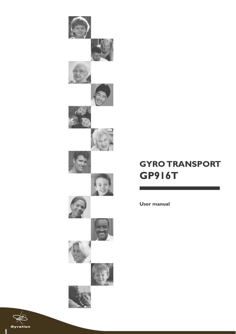 Gyration GP916T user manual