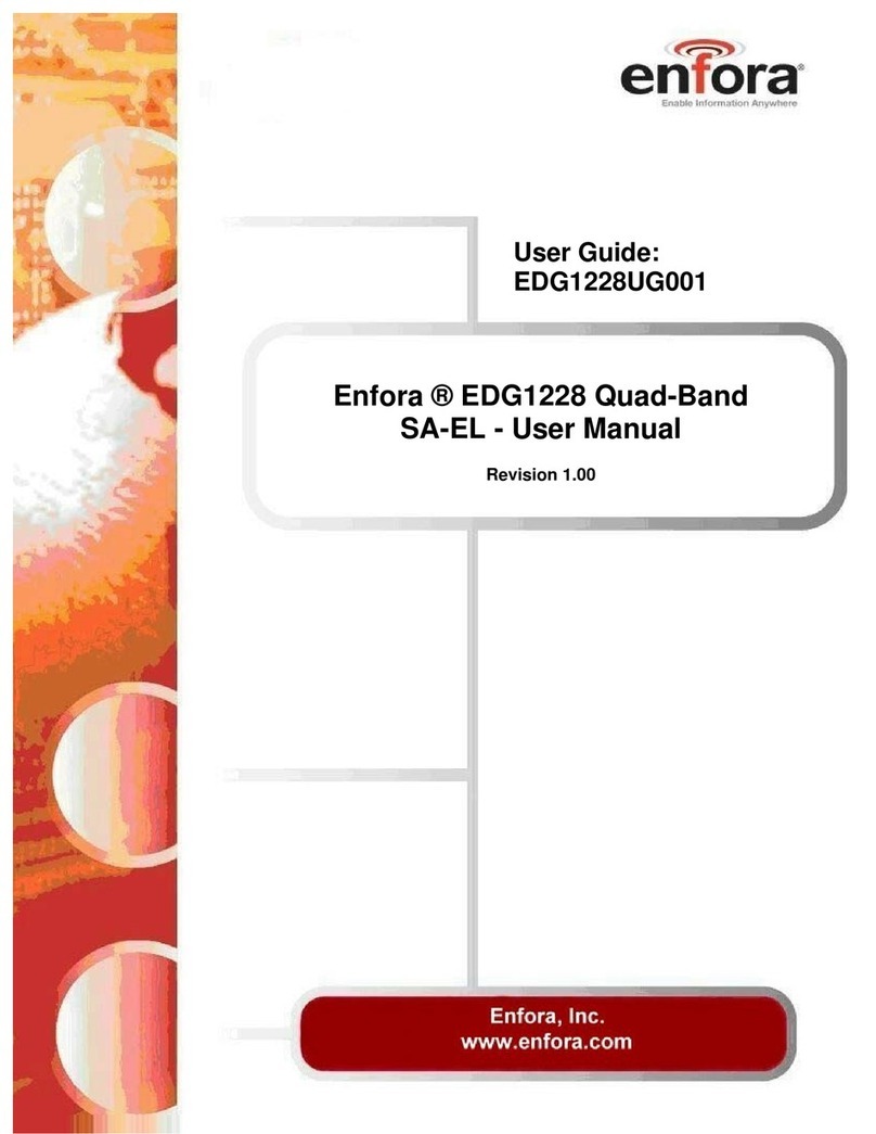 Enfora EDG1228UG001 User manual