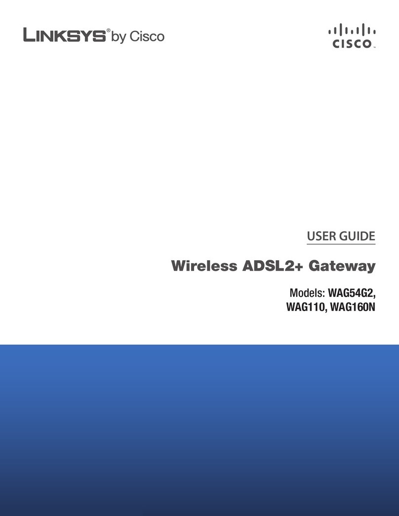 Cisco Linksys WAG54G2 User manual